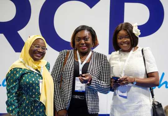 Group of women at conference