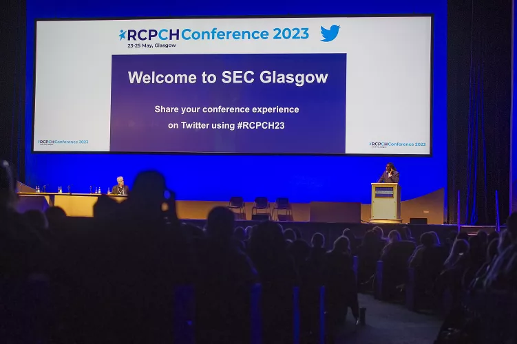 Image of conference screen banner 