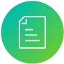 Icon - document with folded corner
