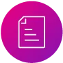 Icon - document with folded corner