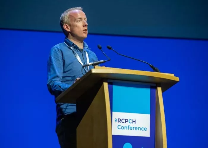 Richard Scott at RCPCH Conference