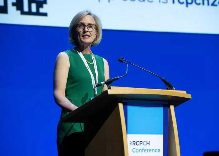 Camilla at RCPCH Conference