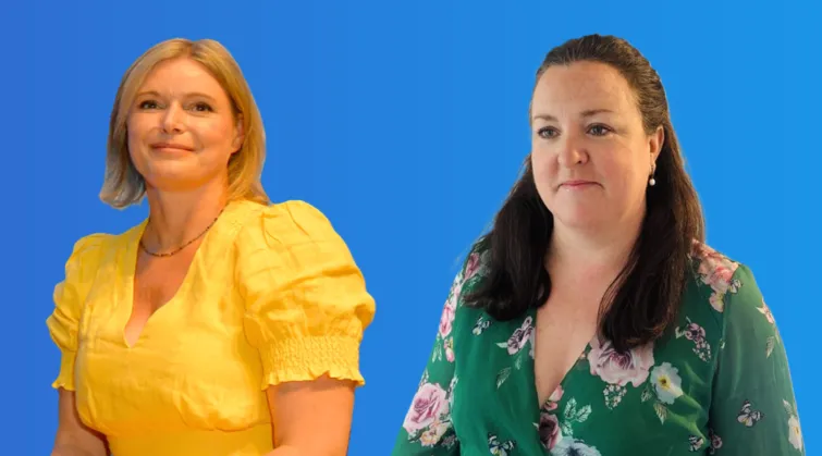 Images of Dr Dana Beasley and Dr Lizzy Nickerson, RCPCH Co-Officers for Wales