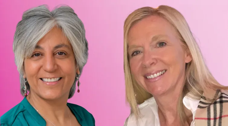 Photographs of Tina Sajjanhar and Carrie Mackenzie 