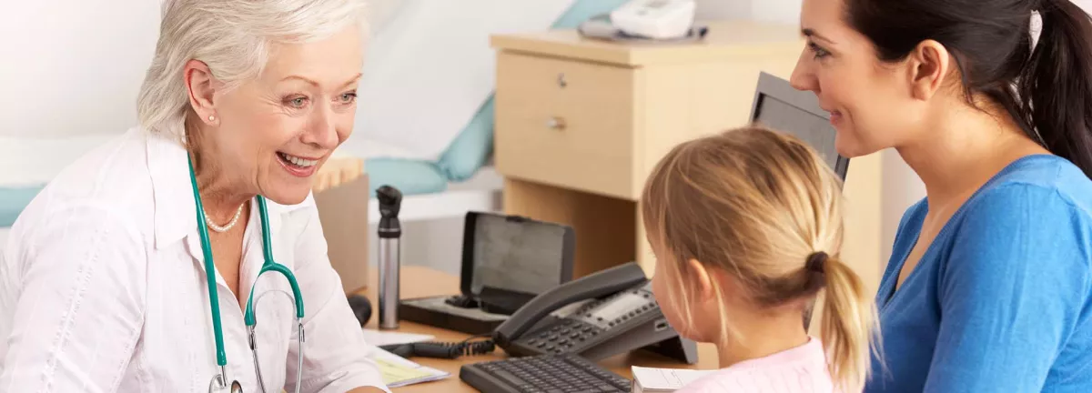 Doctor and patient in surgery