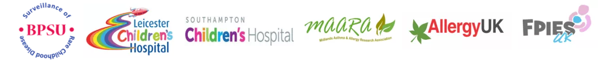 BPSU | Leicester Children's Hospital | Southampton Children's Hospital | MMARA Midlands Asthma & Allergy Association | AllergyUK | FPIES UK