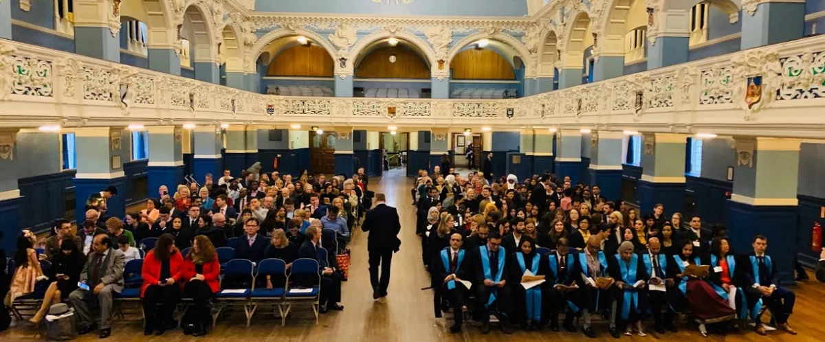 Members at a previous ceremony in Oxford