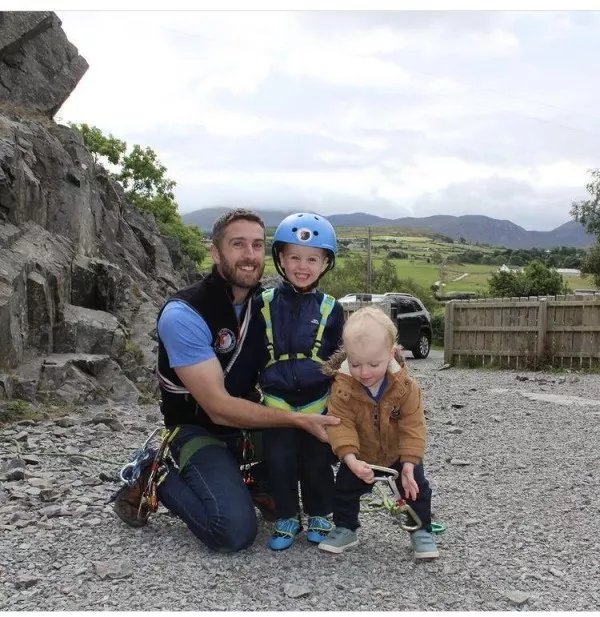 Dr John McCabe and his sons