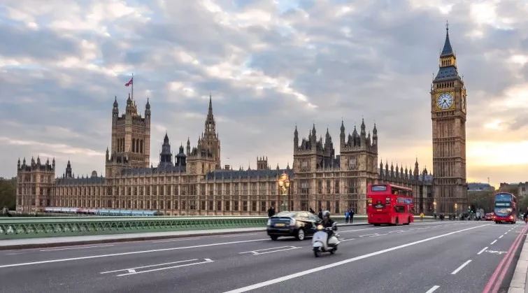 Houses of Parliament in Westminster