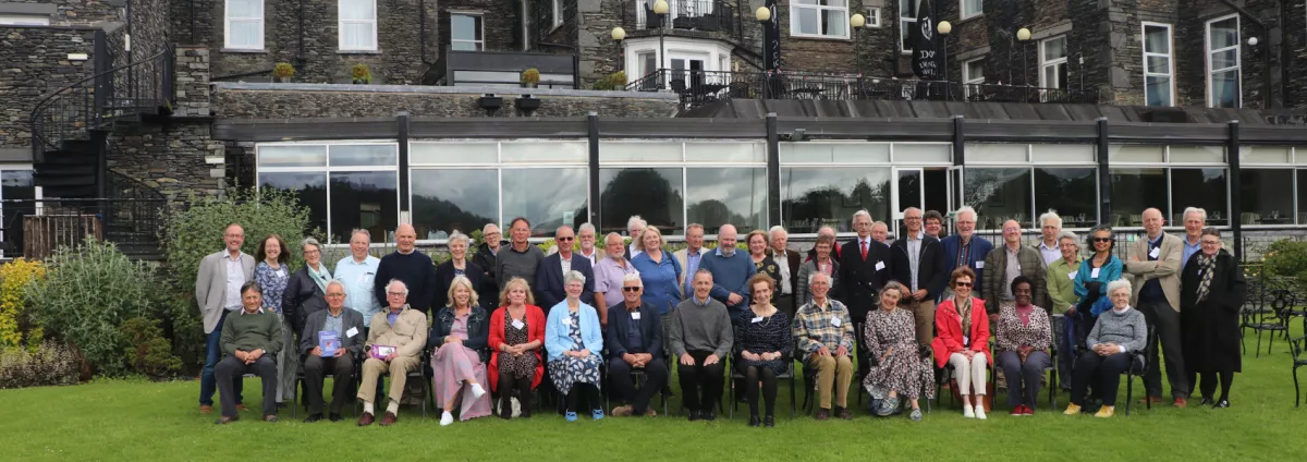 Senior members and fellows at Lake Windermere