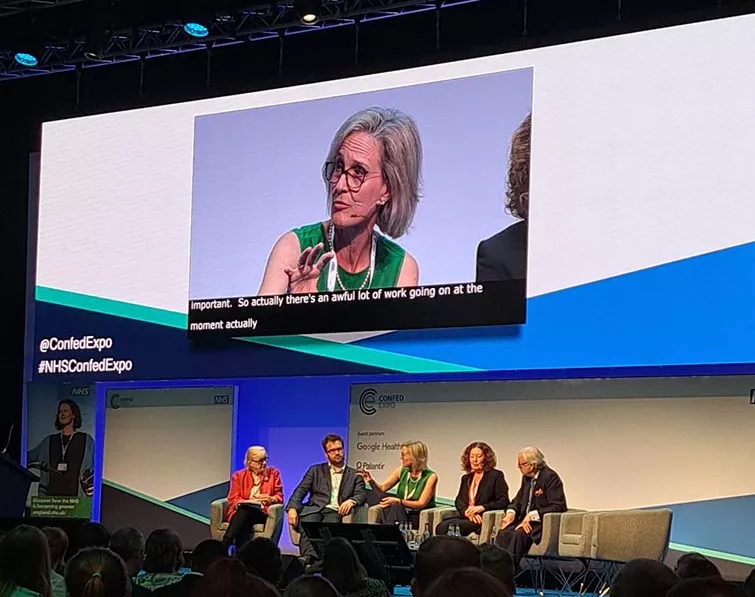 President Camilla Kingdon at NHSConfed