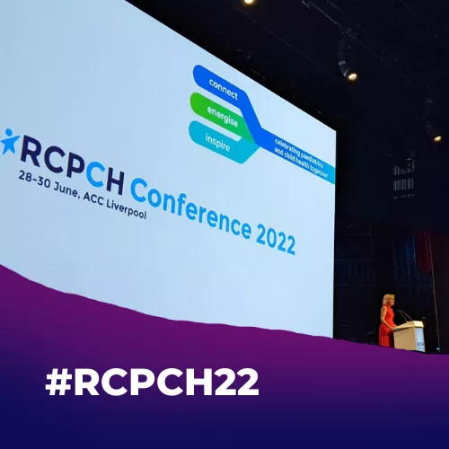 Camilla Kingdon at RCPCH Conference-2022