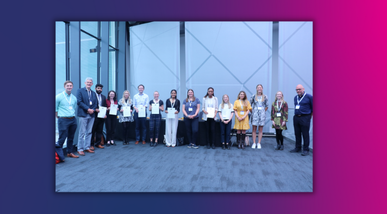 Our prize winners who attended the RCPCH Conference in June. Picture taken at Day 3 of the Foundation Doctor Prize Afternoon Ceremony