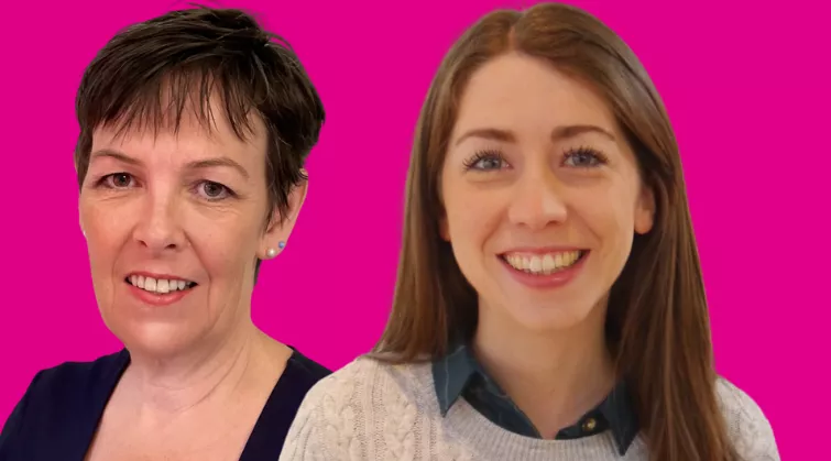 Cathryn Chadwick and Emma Dyer