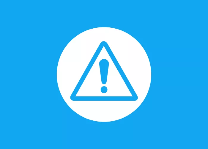 Icon: Exclamation mark in triangle