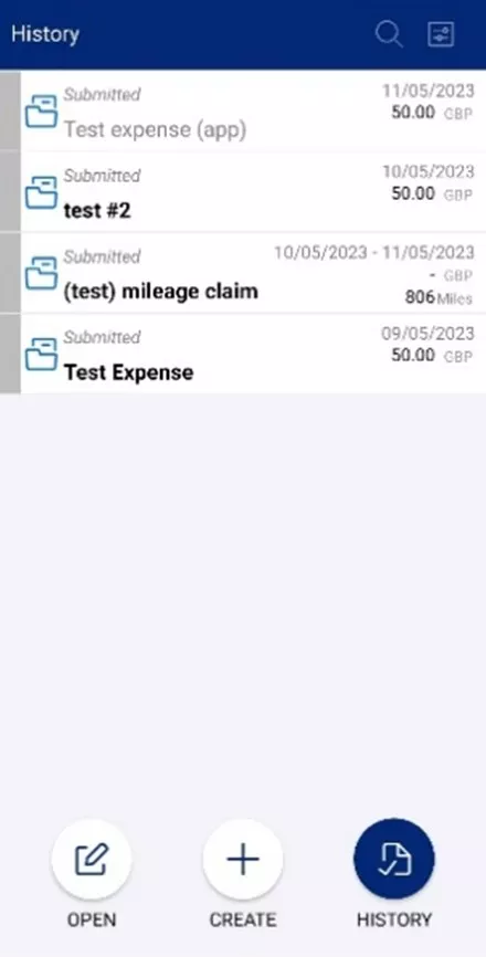 log in screen (app 2)