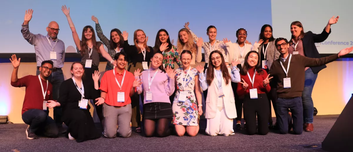 Group of medical student winners