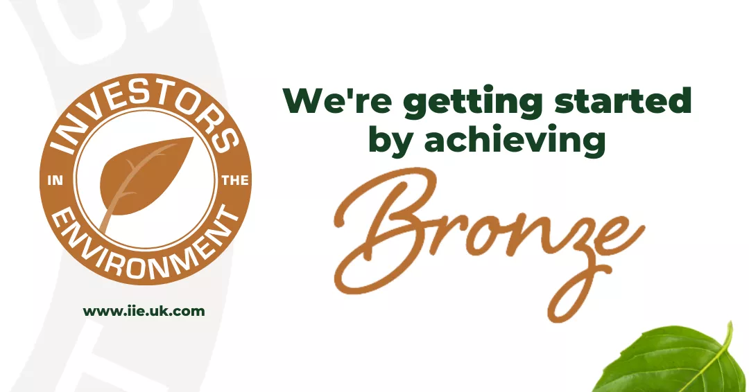 Investors in Environment Bronze Accreditation