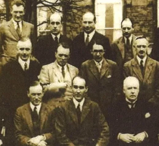 Section of members at the second annual meeting