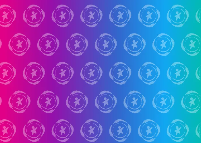 Repeated dynamic child in a circle icon 
