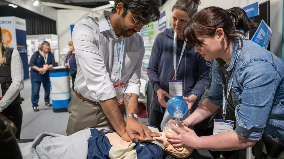 A simulation for the advanced paediatric life support course