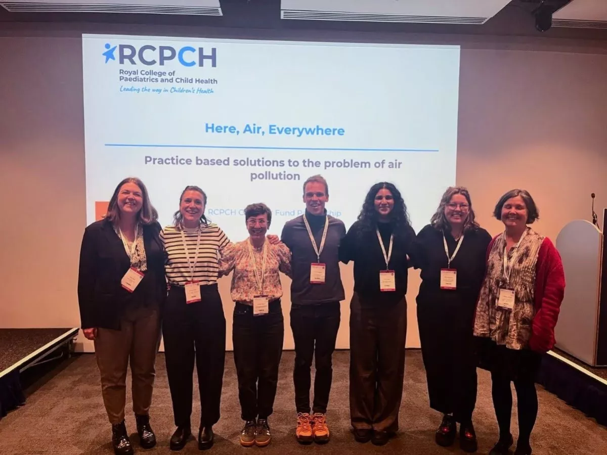 RCPCH Health Policy Team- Clear Air Fund