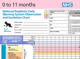 Example of one of the English inpatient NPEWS tools 