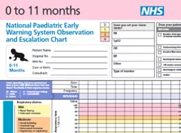Example of one of the English inpatient NPEWS tools 