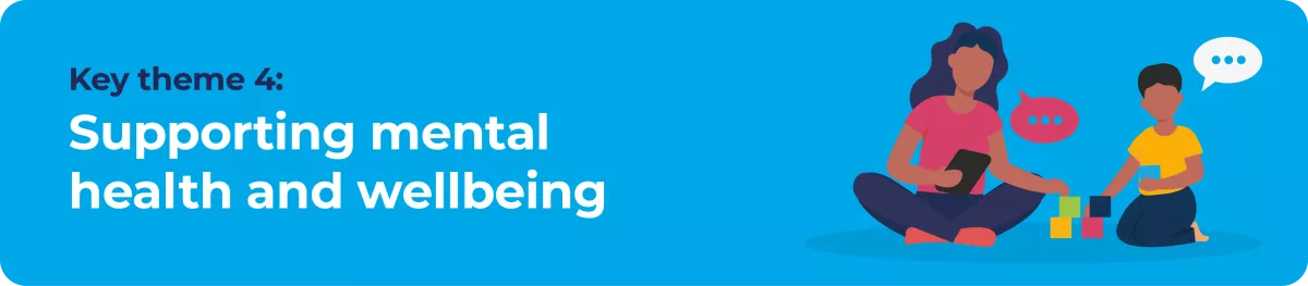 E12 Key theme 4 - Supporting Mental Health 