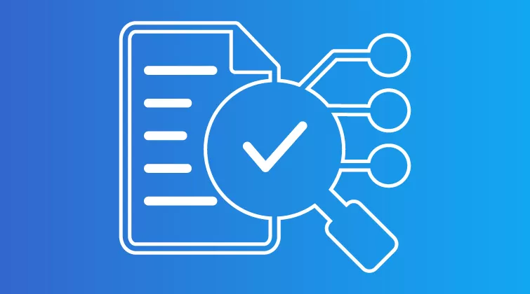 Graphic: List and tick on a network diagram