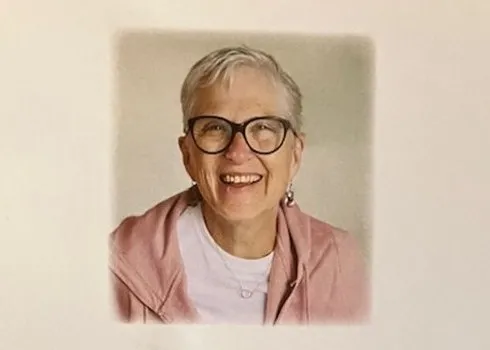 Photograph of Janet McDonagh, taken from cover of her memorial