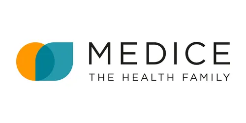 Logo: MEDICE The Health Family