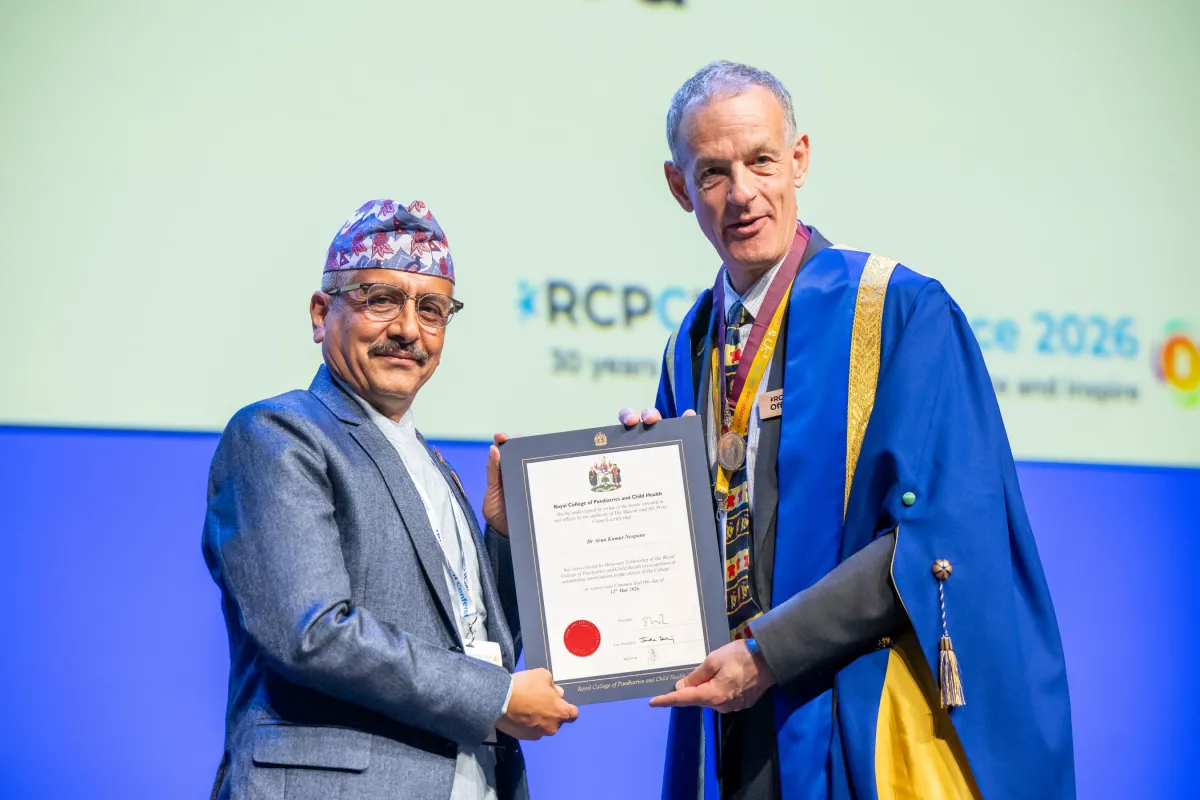 Dr Arun Kumar Neopane named Honorary Fellow