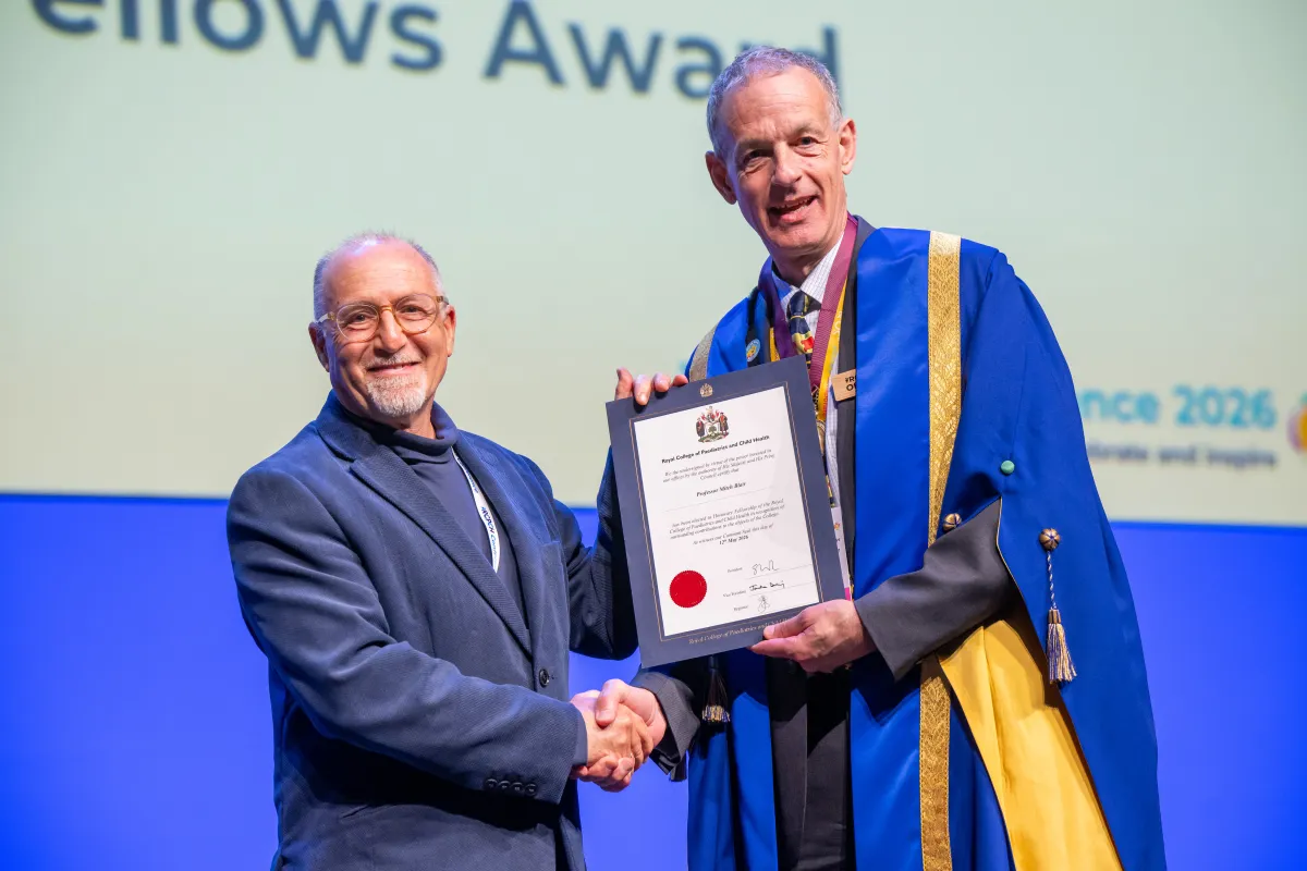 Mitch Blair named Honorary Fellow