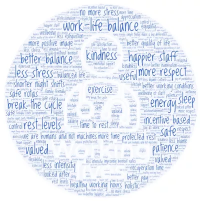 Working lives - with other words used by members to represent this 