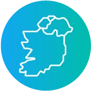 Icon: Outline map of all Ireland